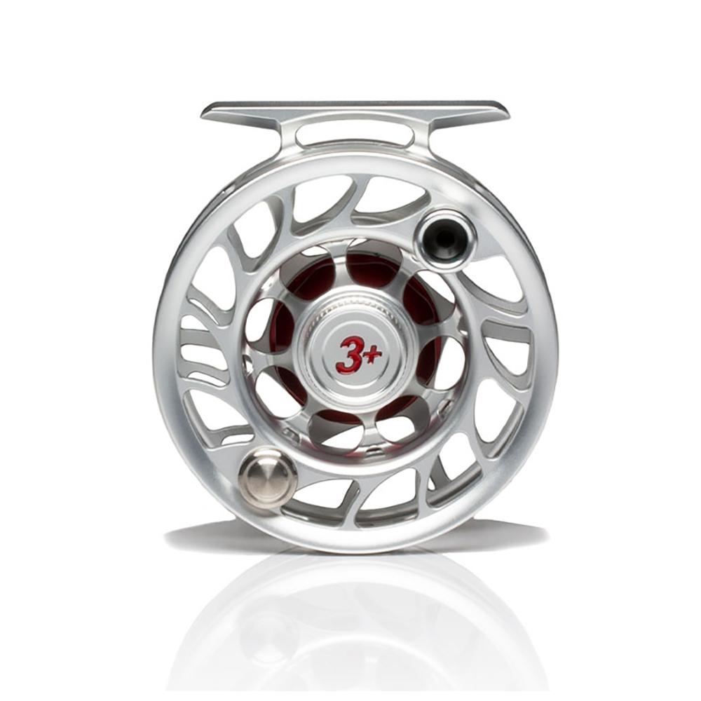 Hatch Iconic Fly Reel - 3 Plus in Clear Red